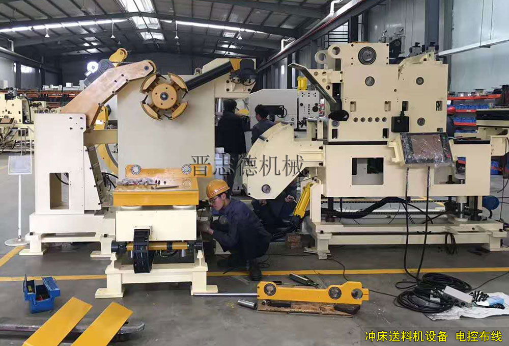 沖床送料機設備電控布線 沖床送料機設備電控布線