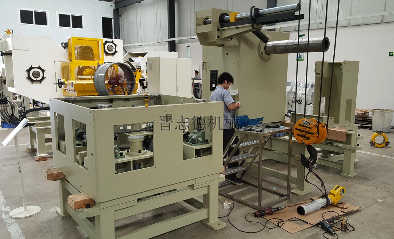 沖床送料機調(diào)試